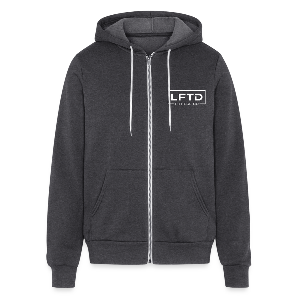 LFTD Full Zip Hoodie - charcoal grey